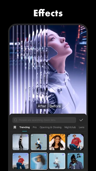 Video effects feature preview